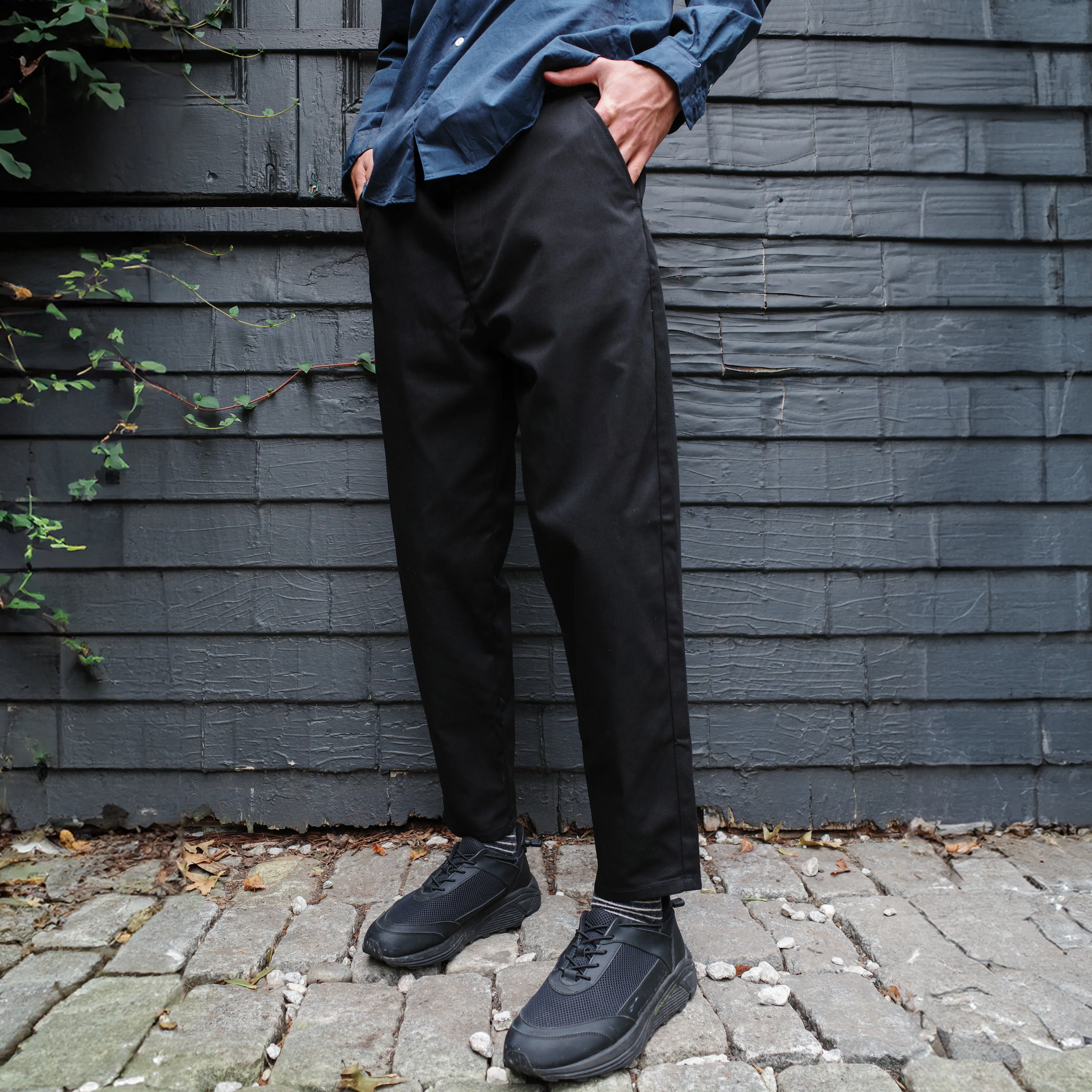 Danver Pant, Black sold by Steven Alan product image thumbnail 2