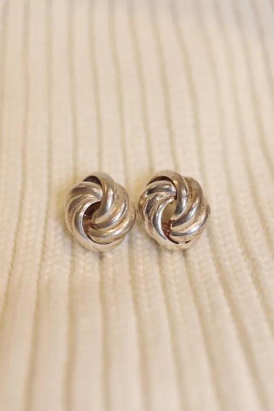 Vintage Sterling silver earrings sold by Steven Alan