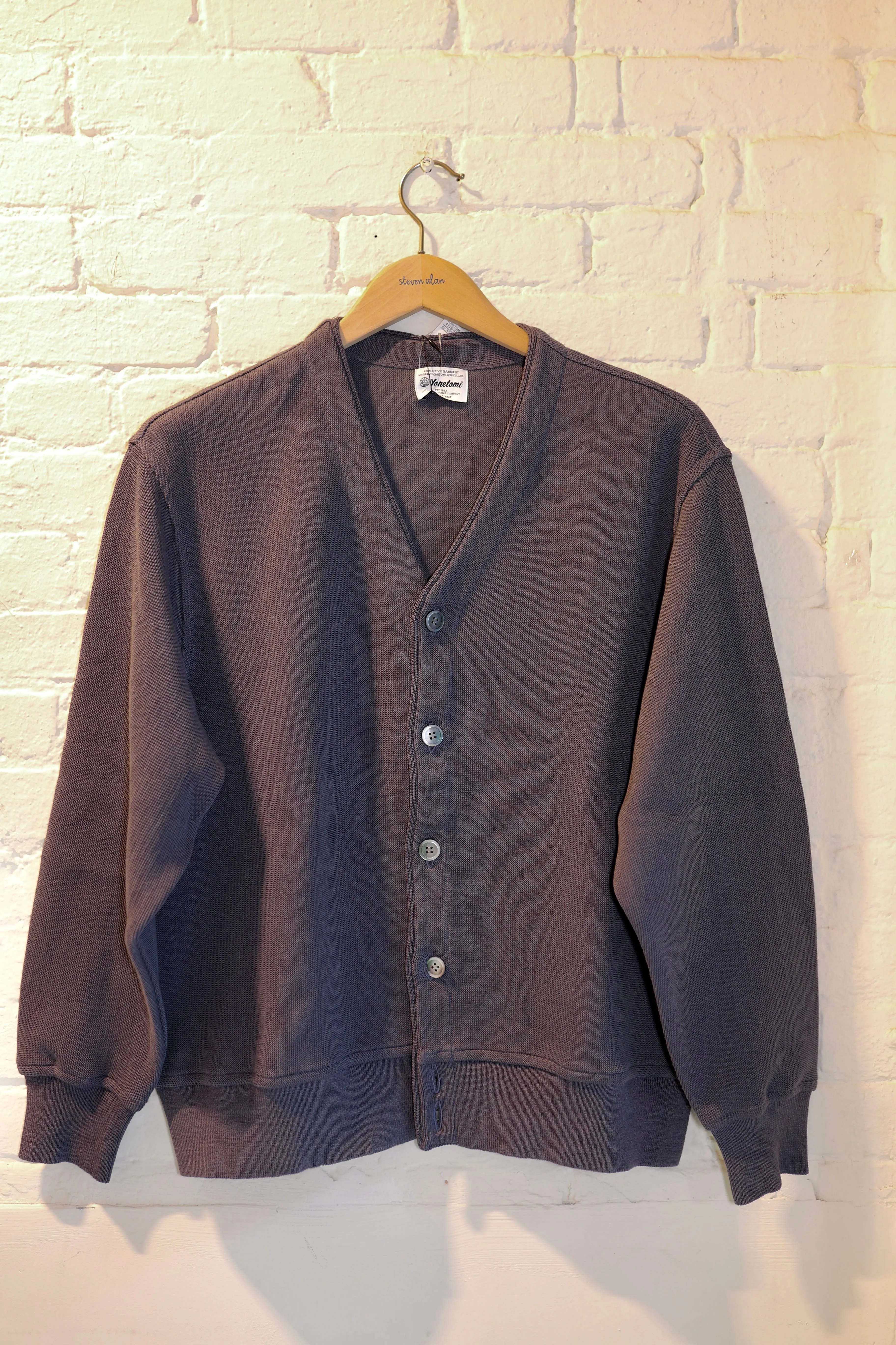 Japanese Cardigan, Drk Gry sold by Steven Alan