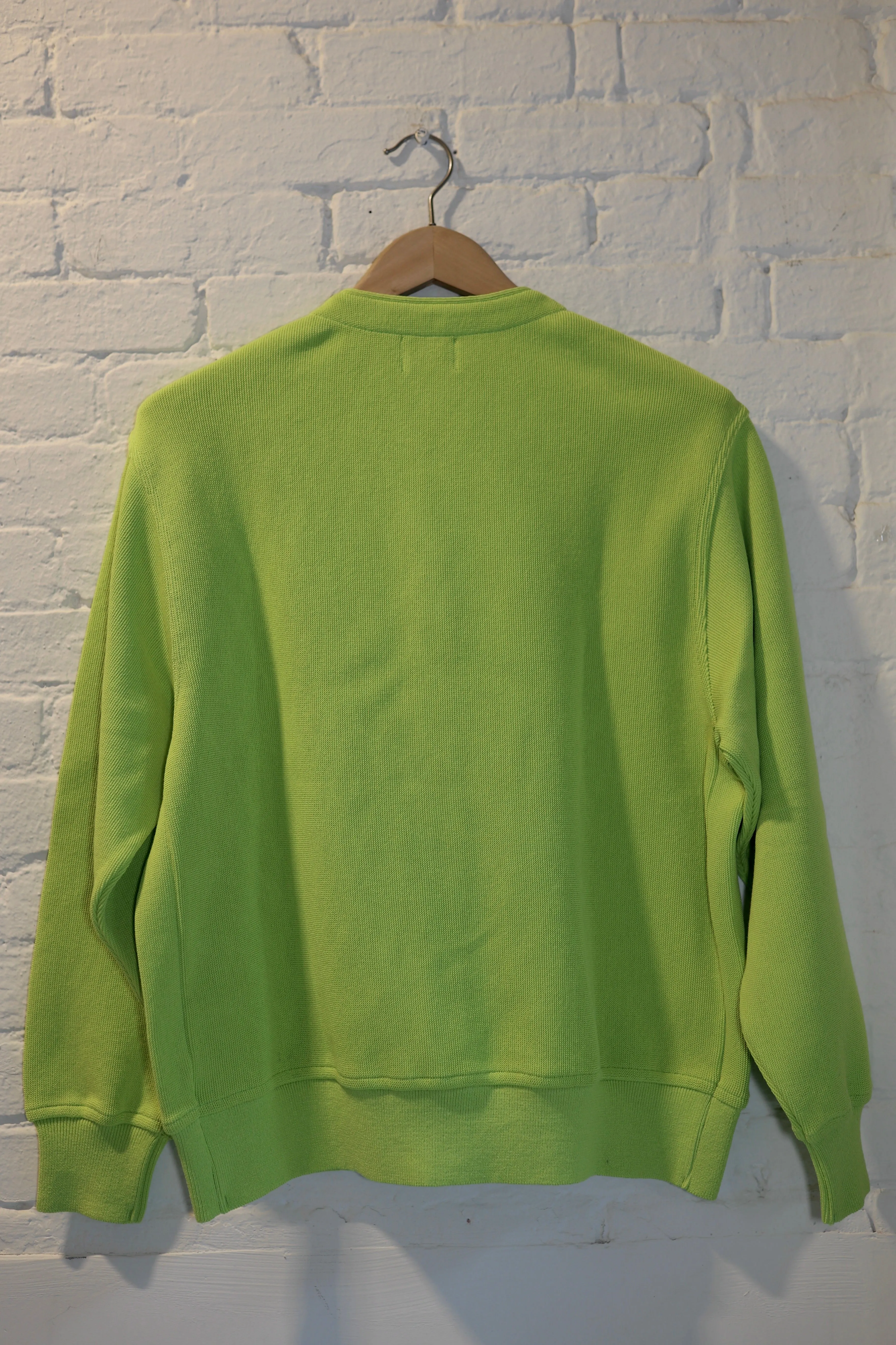 Japanese Cardigan, Lime sold by Steven Alan product image thumbnail 3