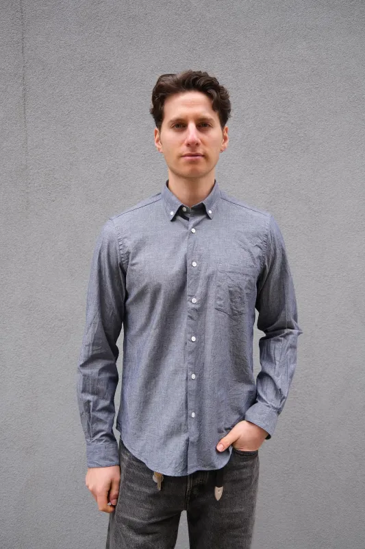 Single Needle Shirt, Chambray made by Steven Alan