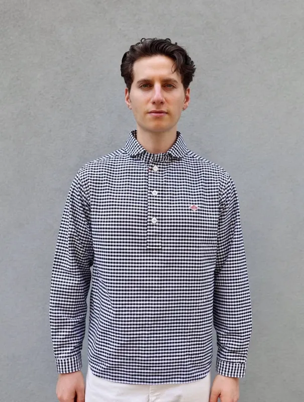 Round Collar Shirt made by Danton