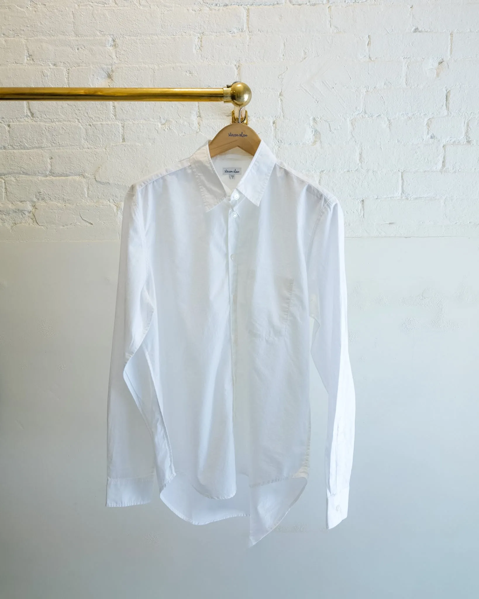 The Reverse Seam Shirt, Quartz sold by Steven Alan product image thumbnail 4