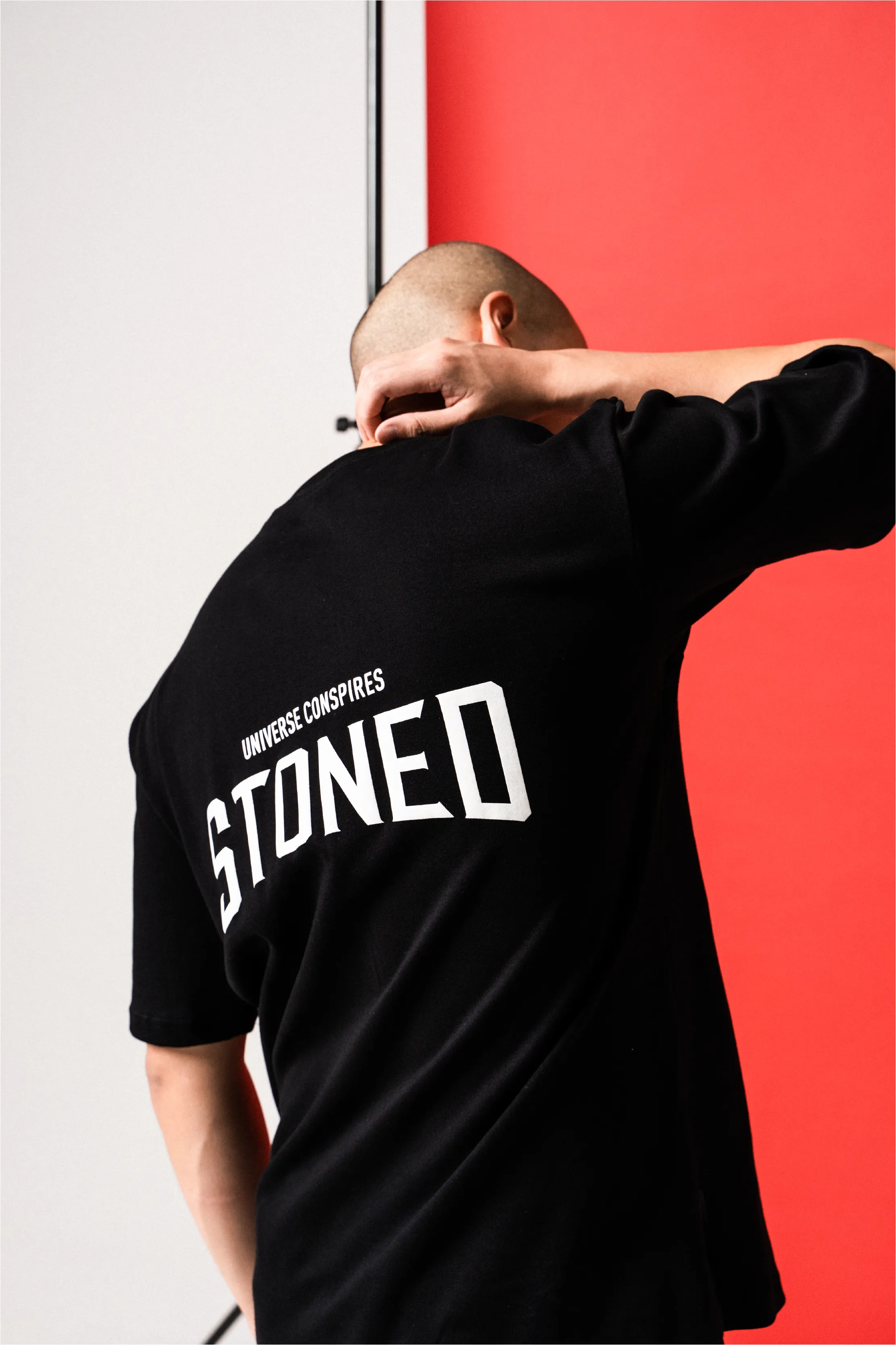 Stoned Universe : Conspire Tee Black sold by Stone & Co. product image thumbnail 4