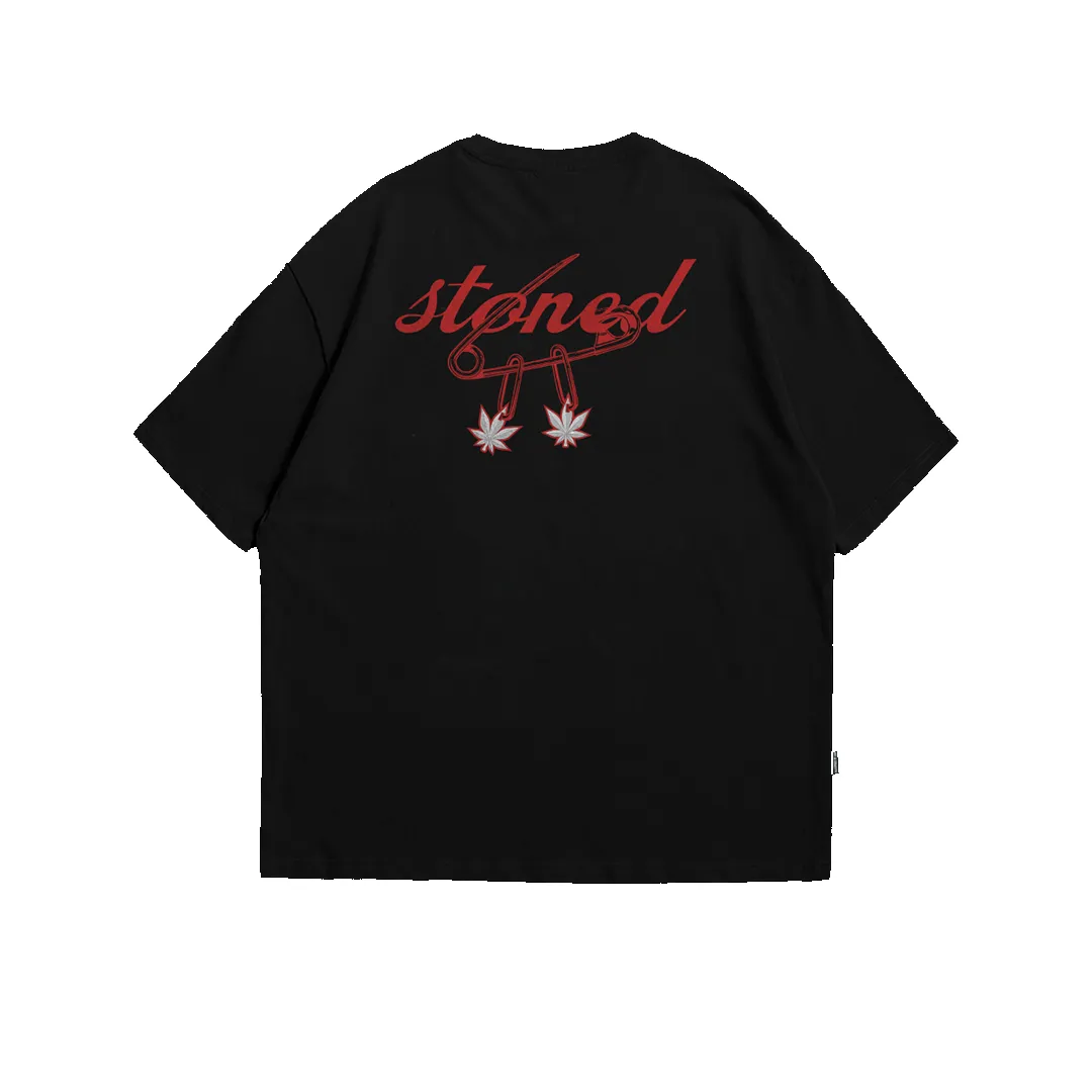 LOVESTONED Series : Maple Logo Tee Black sold by Stone & Co.