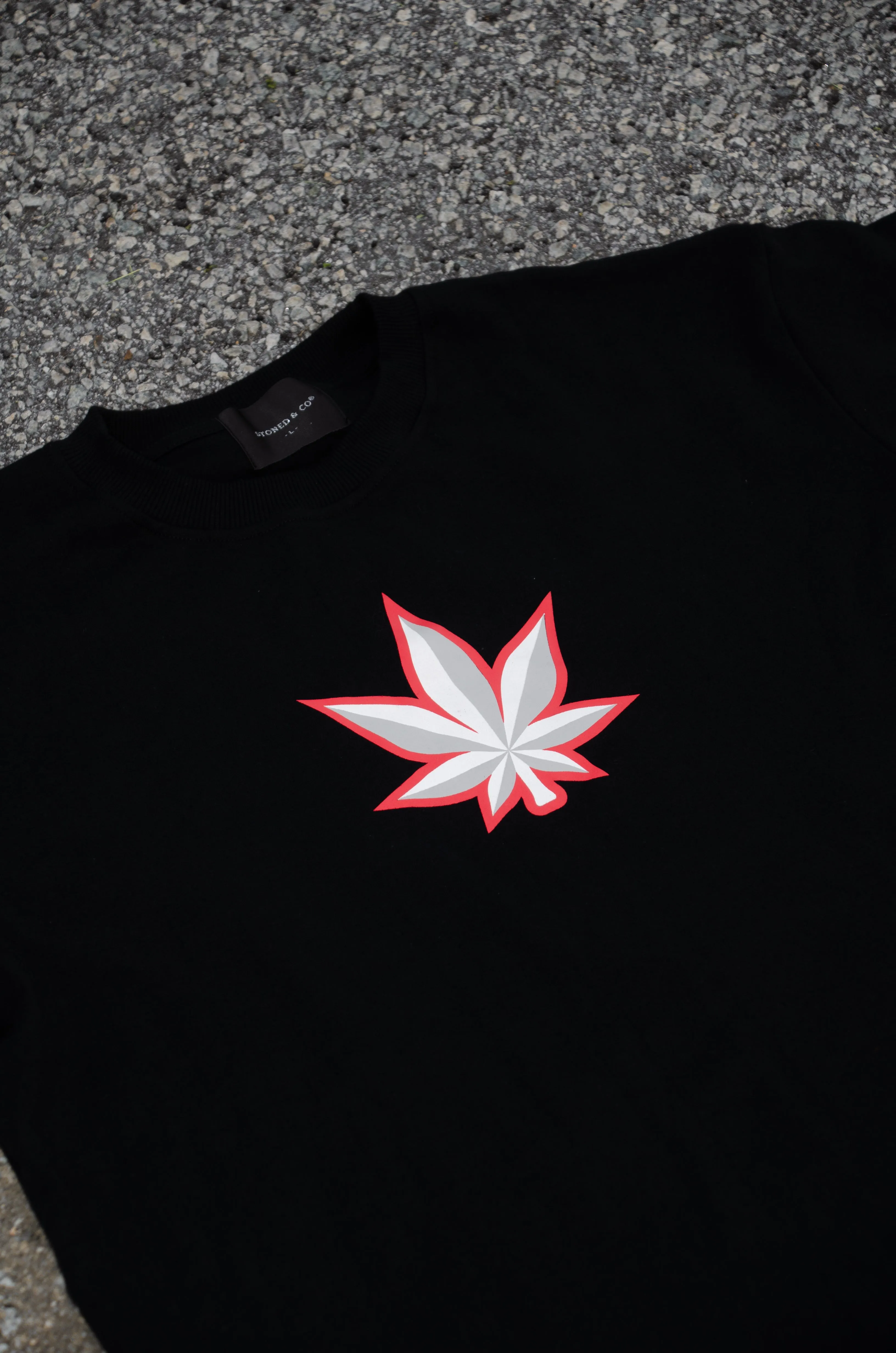 LOVESTONED Series : Maple Logo Tee Black sold by Stone & Co. product image thumbnail 4