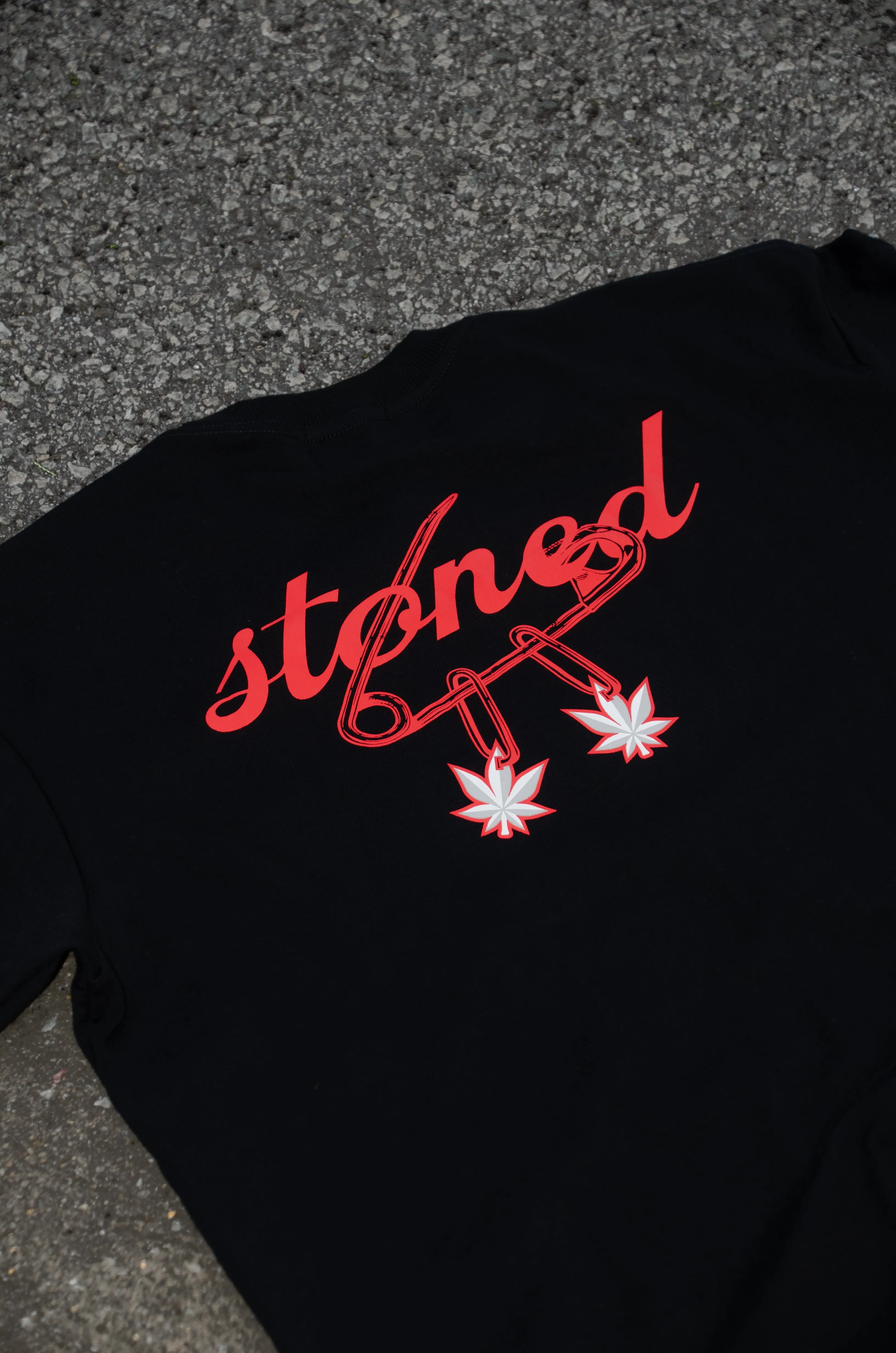 LOVESTONED Series : Maple Logo Tee Black sold by Stone & Co. product image thumbnail 3