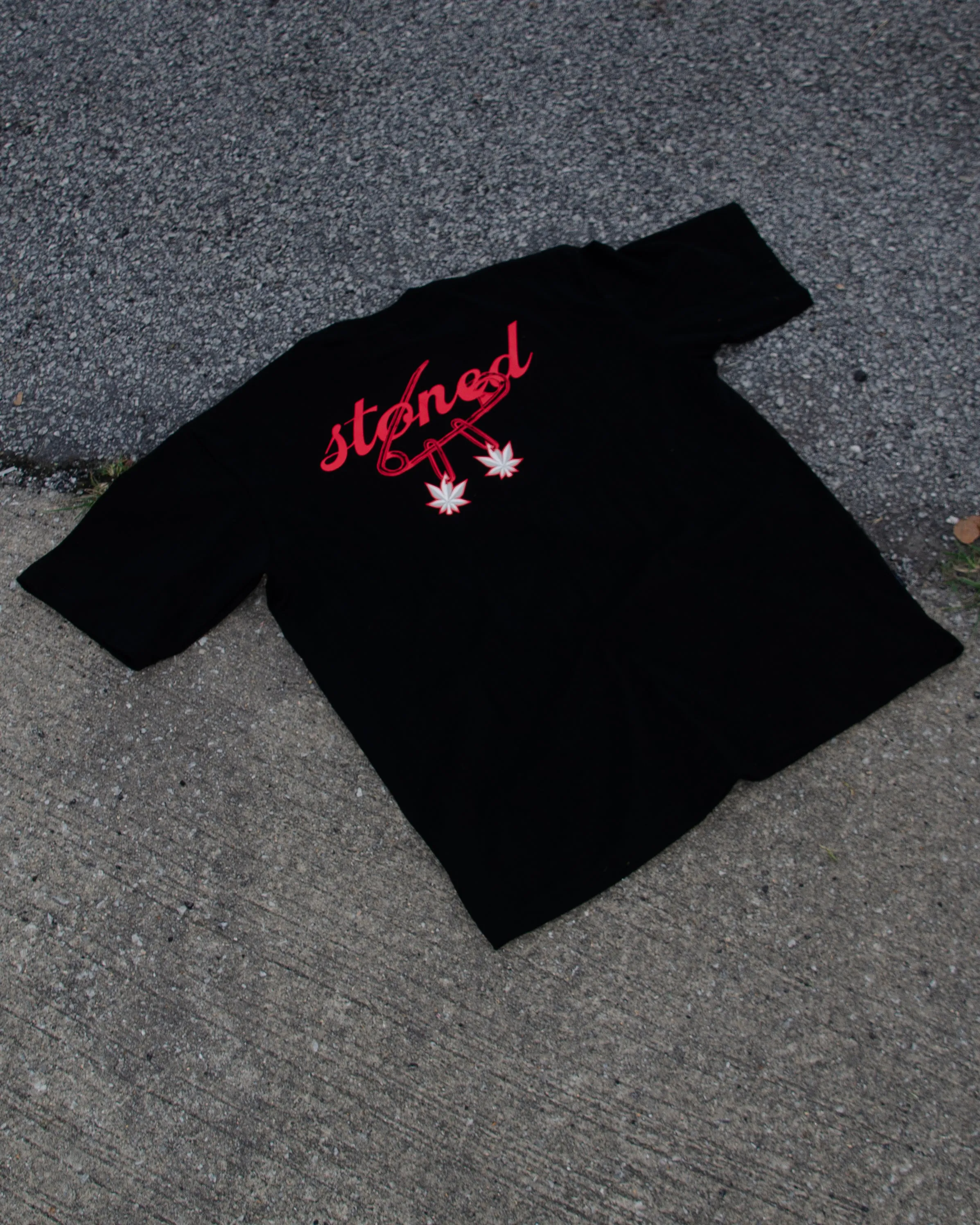 LOVESTONED Series : Maple Logo Tee Black sold by Stone & Co. product image thumbnail 5
