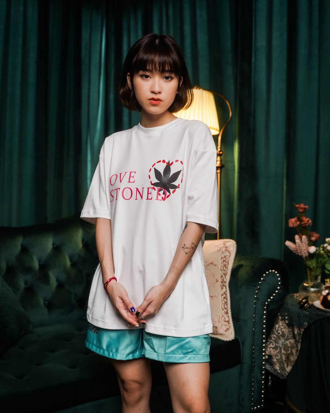 Love Stoned : Intimacy Tee White sold by Stone & Co. product image thumbnail 3