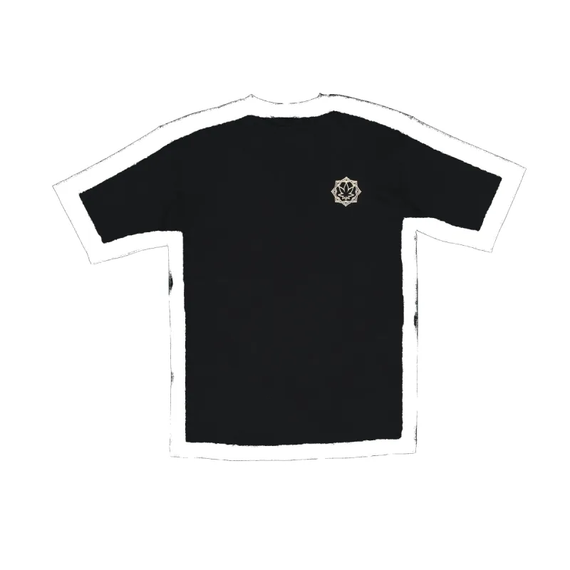 Stoned Blessed : Utopia Tee Black sold by Stone & Co.
