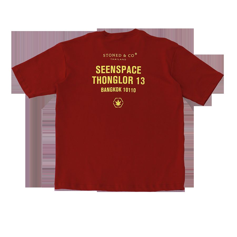 Stoned Journey : Address Tee Red sold by Stone & Co. product image thumbnail 2