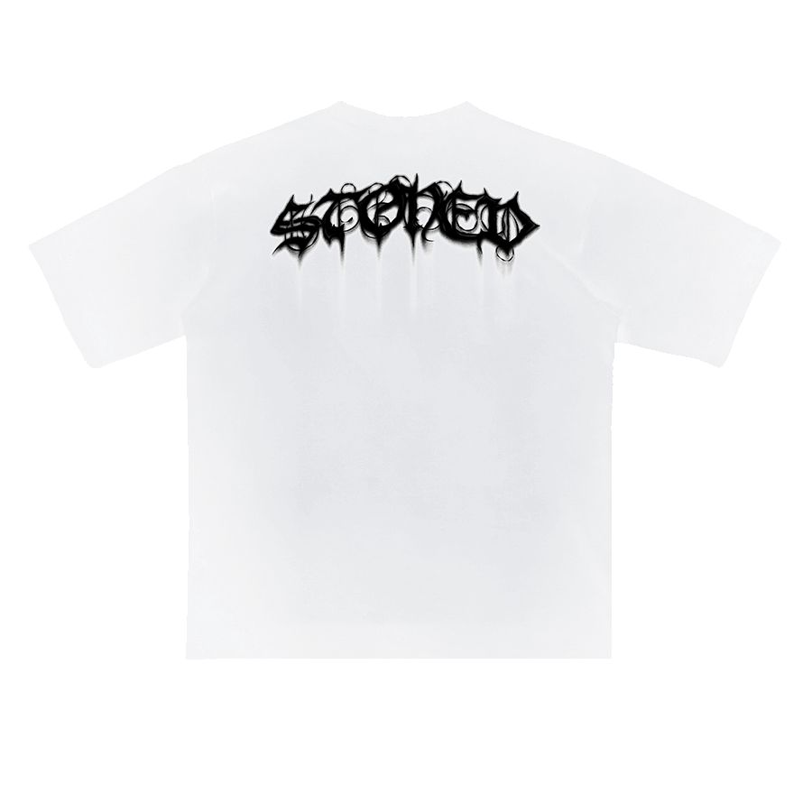 Stoned Voice : Graffiti 002 White sold by Stone & Co.