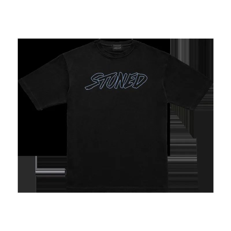 Stoned 420 : Genetic Tee Black sold by Stone & Co.