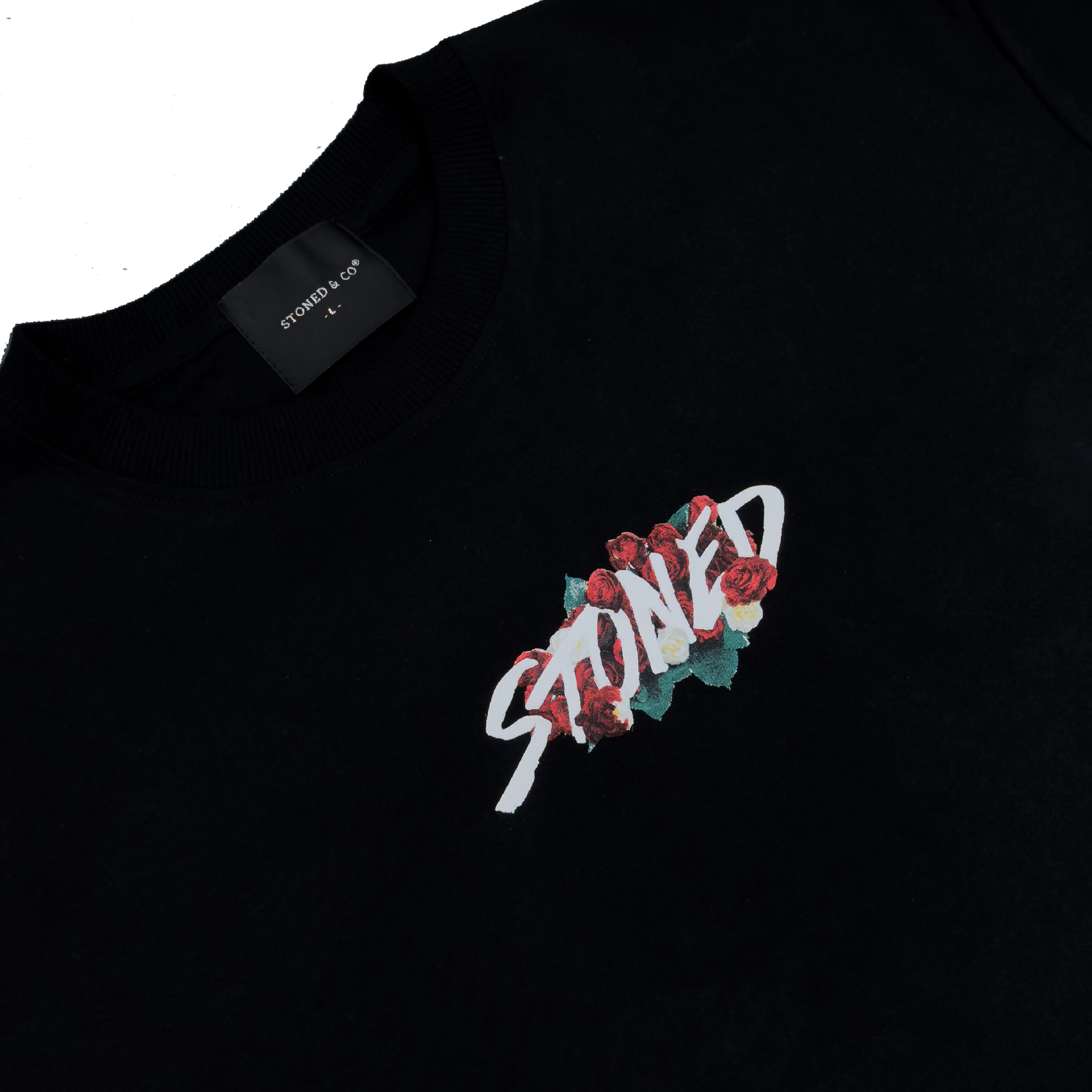 Stoned 520 : Stoned Till Death Tee Black sold by Stone & Co. product image thumbnail 5