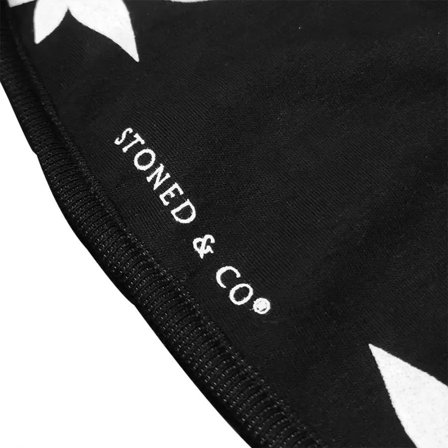 JAPANESE MAPLE LEAF FACE MASK BLACK sold by Stone & Co. product image thumbnail 4