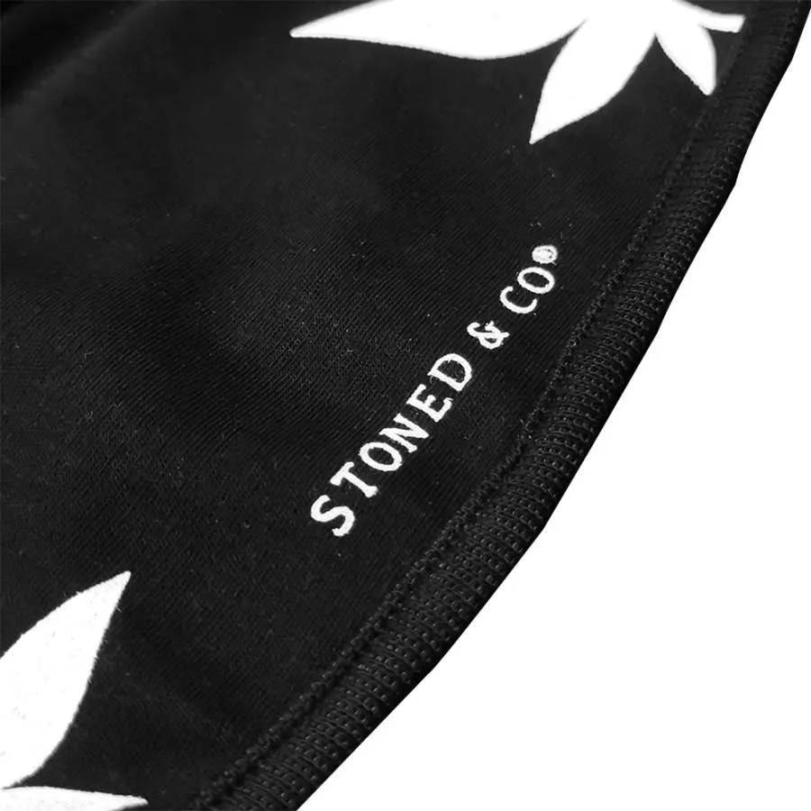 JAPANESE MAPLE LEAF FACE MASK BLACK sold by Stone & Co. product image thumbnail 5