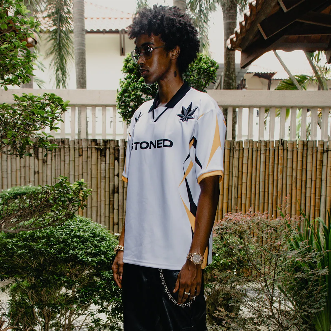 Stoned Classic : Retro UIP Jersey White Yellow sold by Stone & Co. product image thumbnail 4