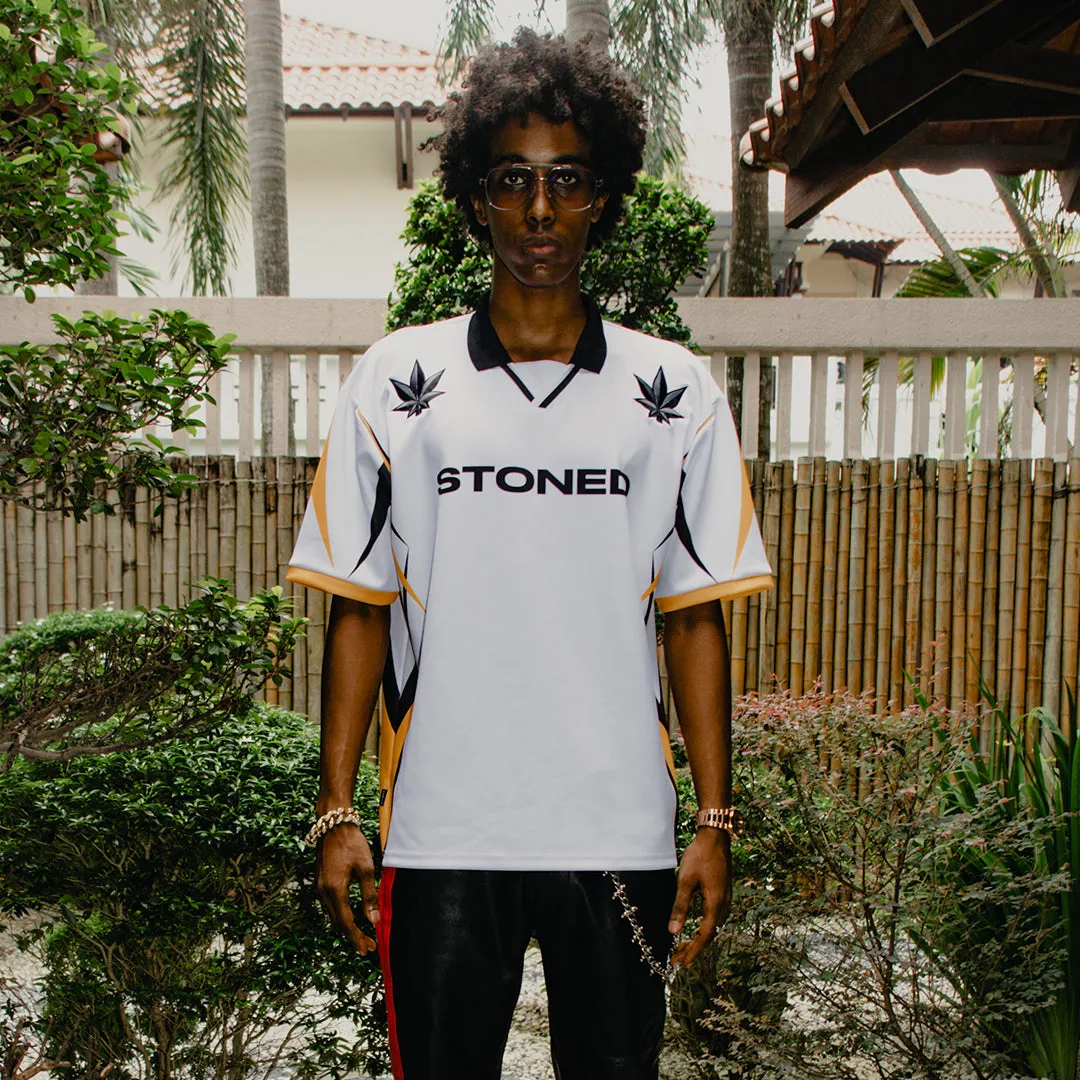 Stoned Classic : Retro UIP Jersey White Yellow sold by Stone & Co. product image thumbnail 3