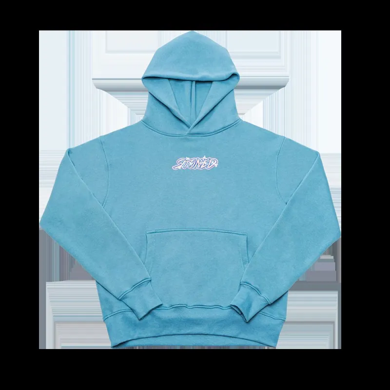 Happy Bones : Genetic Hoodie Blue sold by Stone & Co.