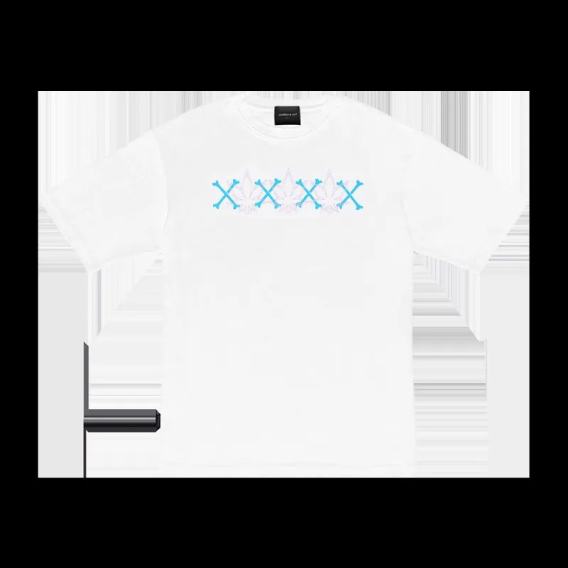 Happy Bones : Intersect T-shirt White sold by Stone & Co.