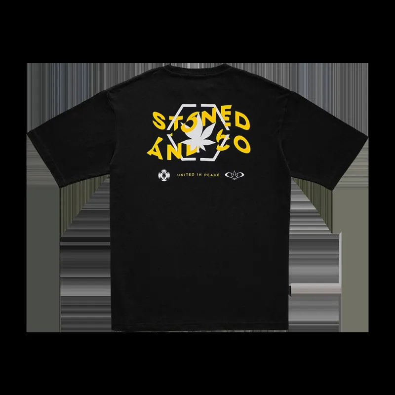 Maverick : Wave Tshirt Black sold by Stone & Co.