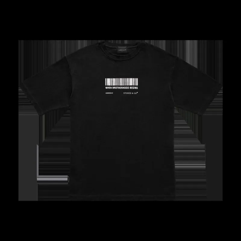 STONED WBB : Barcode Tee sold by Stone & Co.