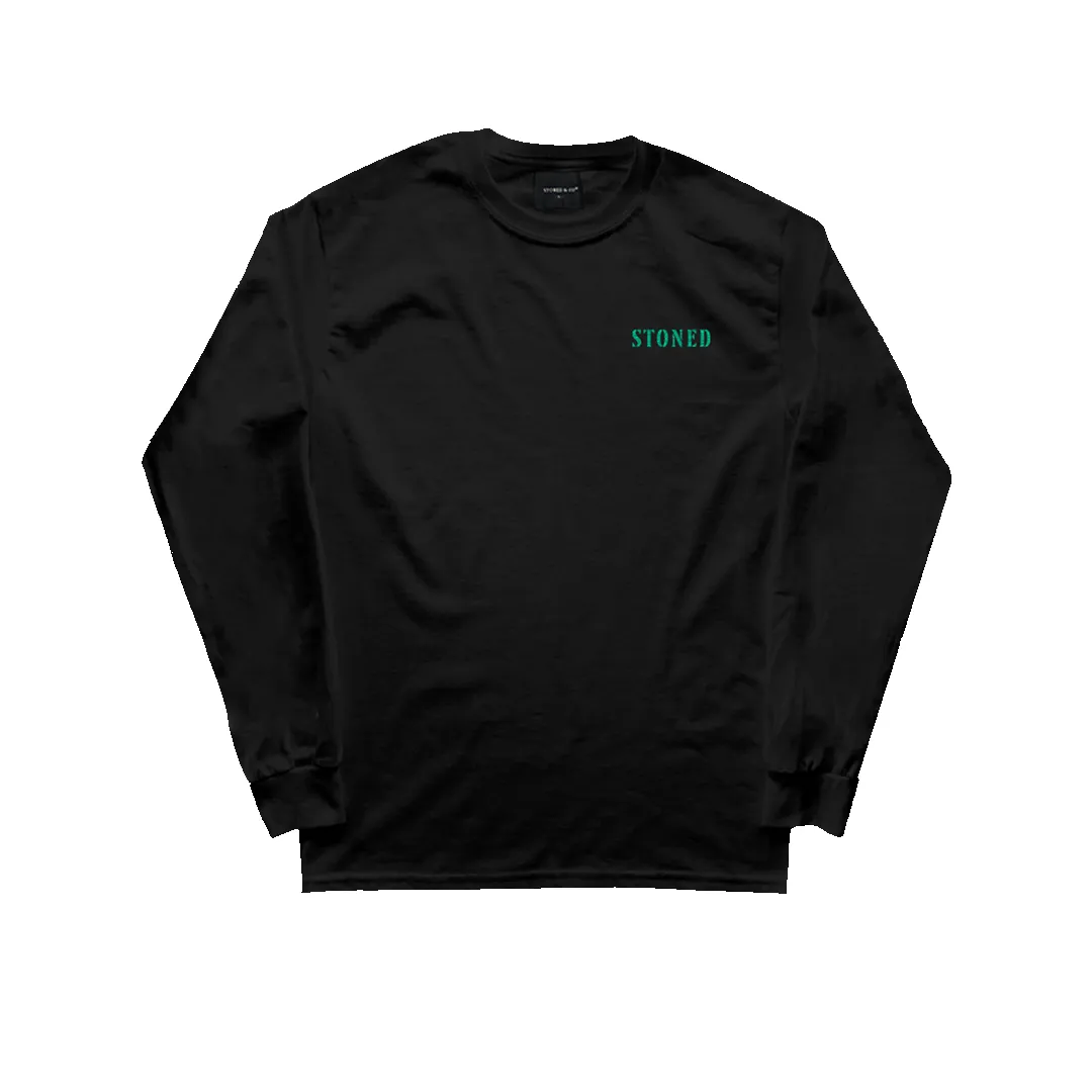 Stoned Rising Naga : Descendants L/S Black sold by Stone & Co. product image thumbnail 2