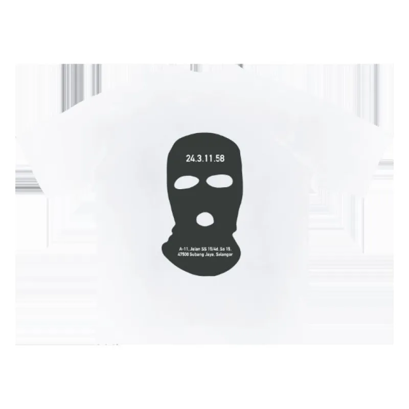 STONED BURGLARY TEE WHITE sold by Stone & Co.