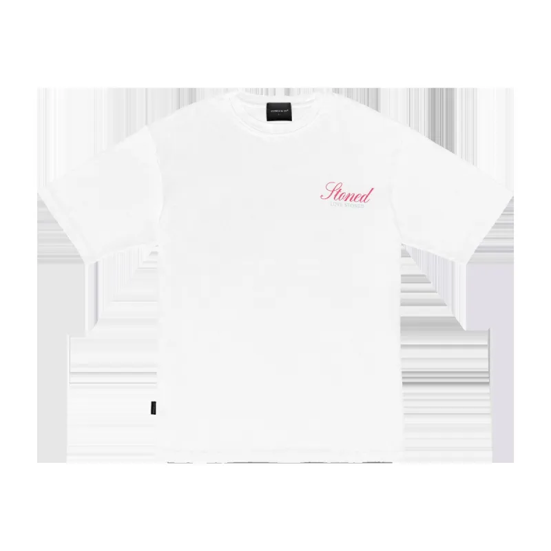 Love Stoned : Logo Tee White sold by Stone & Co.