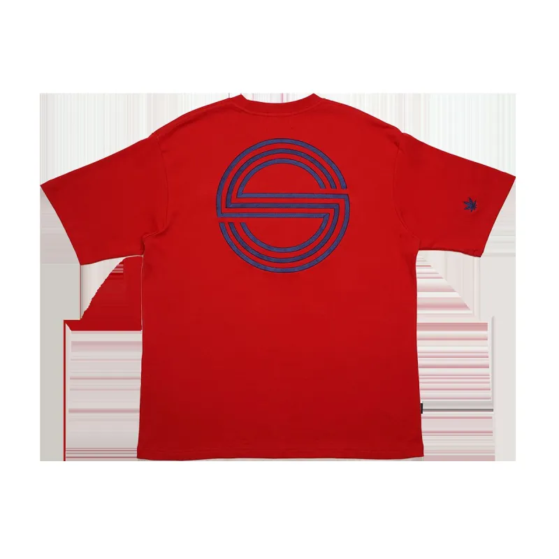 Stoned : Fundamental T-Shirt Red sold by Stone & Co.