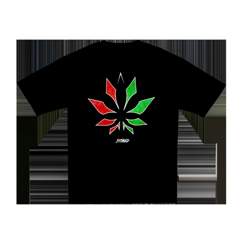 Stoned : Dimension T-Shirt Black sold by Stone & Co.