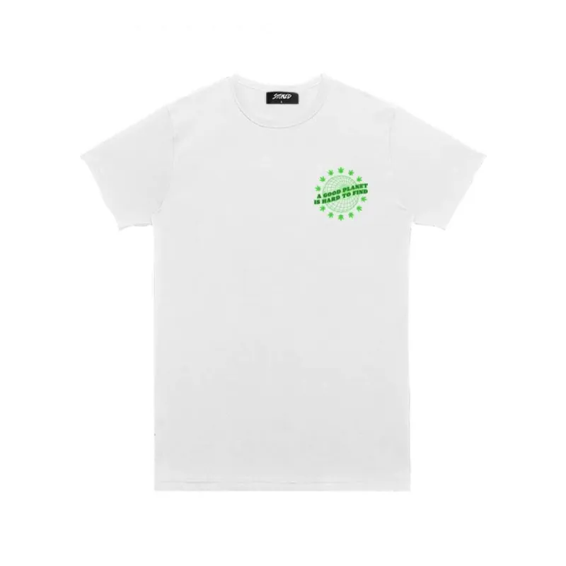 STONED EARTH DAY: PLANET T-SHIRT WHITE sold by Stone & Co.