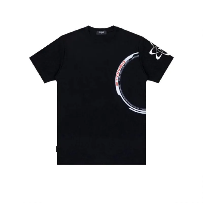 MOTORSPORT CIRCUIT TSHIRT BLACK sold by Stone & Co.