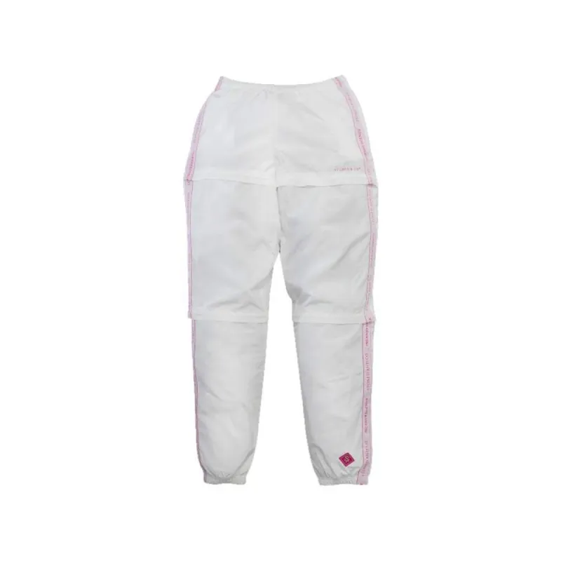 INCANDESCENCE STREAK TRACK PANTS WHITE sold by Stone & Co.