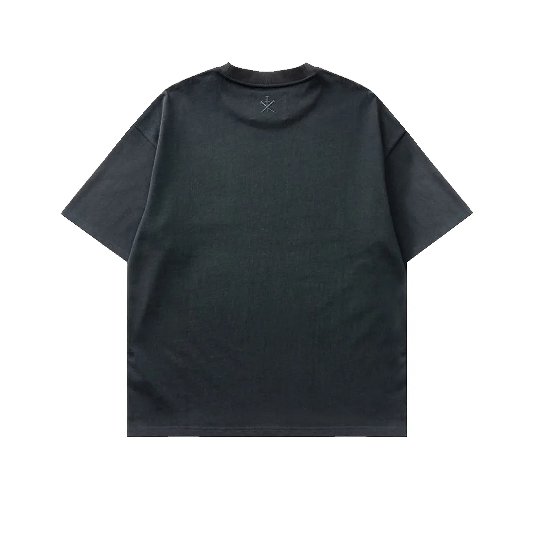 Unknown : Tonal Star Rhinestone SS Tee Black sold by Stone & Co. product image thumbnail 2