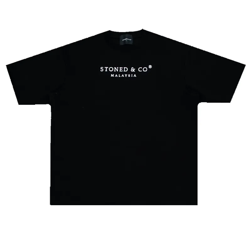 WBB : Signature Tee Black sold by Stone & Co.