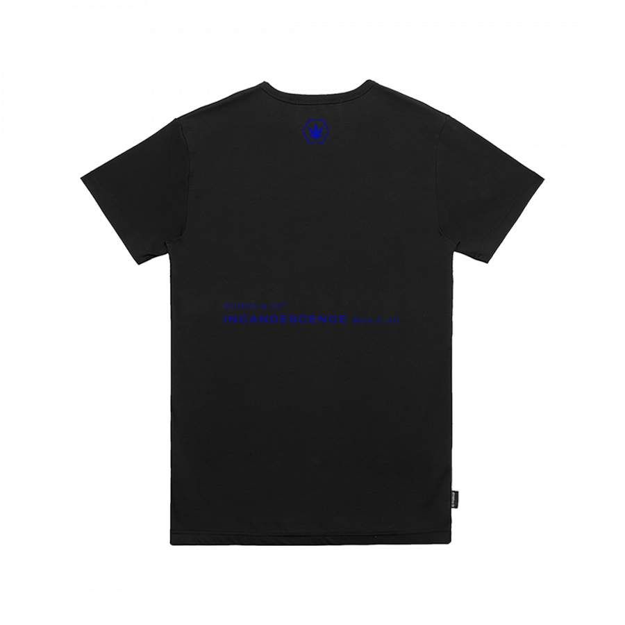 INCANDESCENCE NEON BLUE TSHIRT BLACK sold by Stone & Co. product image thumbnail 2