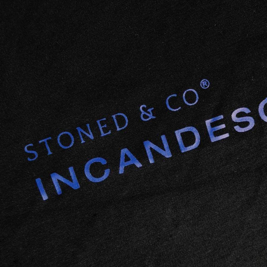 INCANDESCENCE NEON BLUE TSHIRT BLACK sold by Stone & Co. product image thumbnail 5