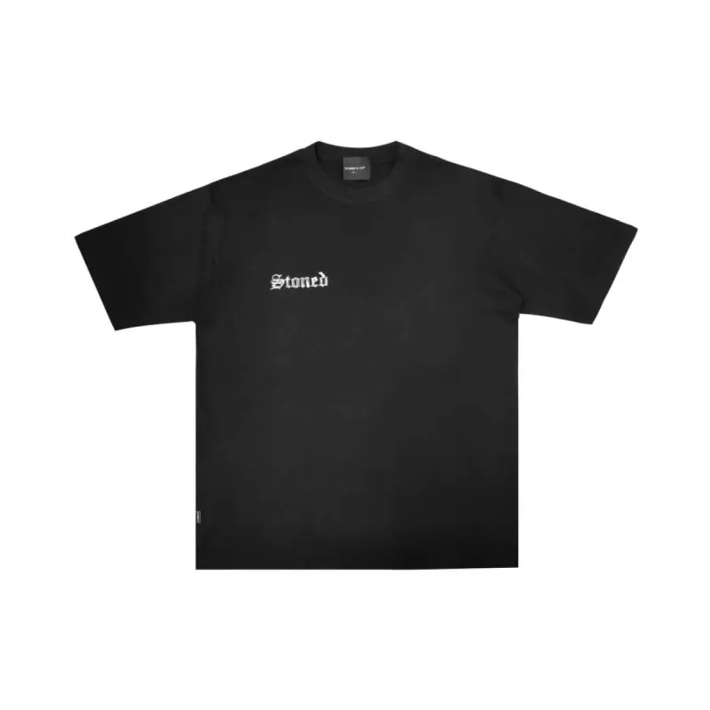 Chaos : Chrome Oversized T-Shirt Black sold by Stone & Co.