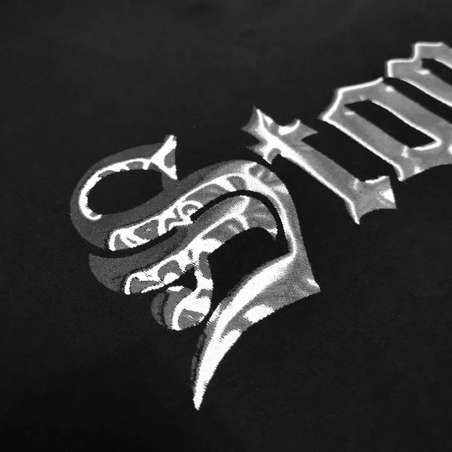 Chaos : Chrome Oversized T-Shirt Black sold by Stone & Co. product image thumbnail 4