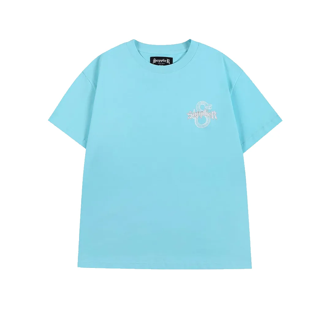 Supplier : Snake Logo Tee Blue sold by Stone & Co.