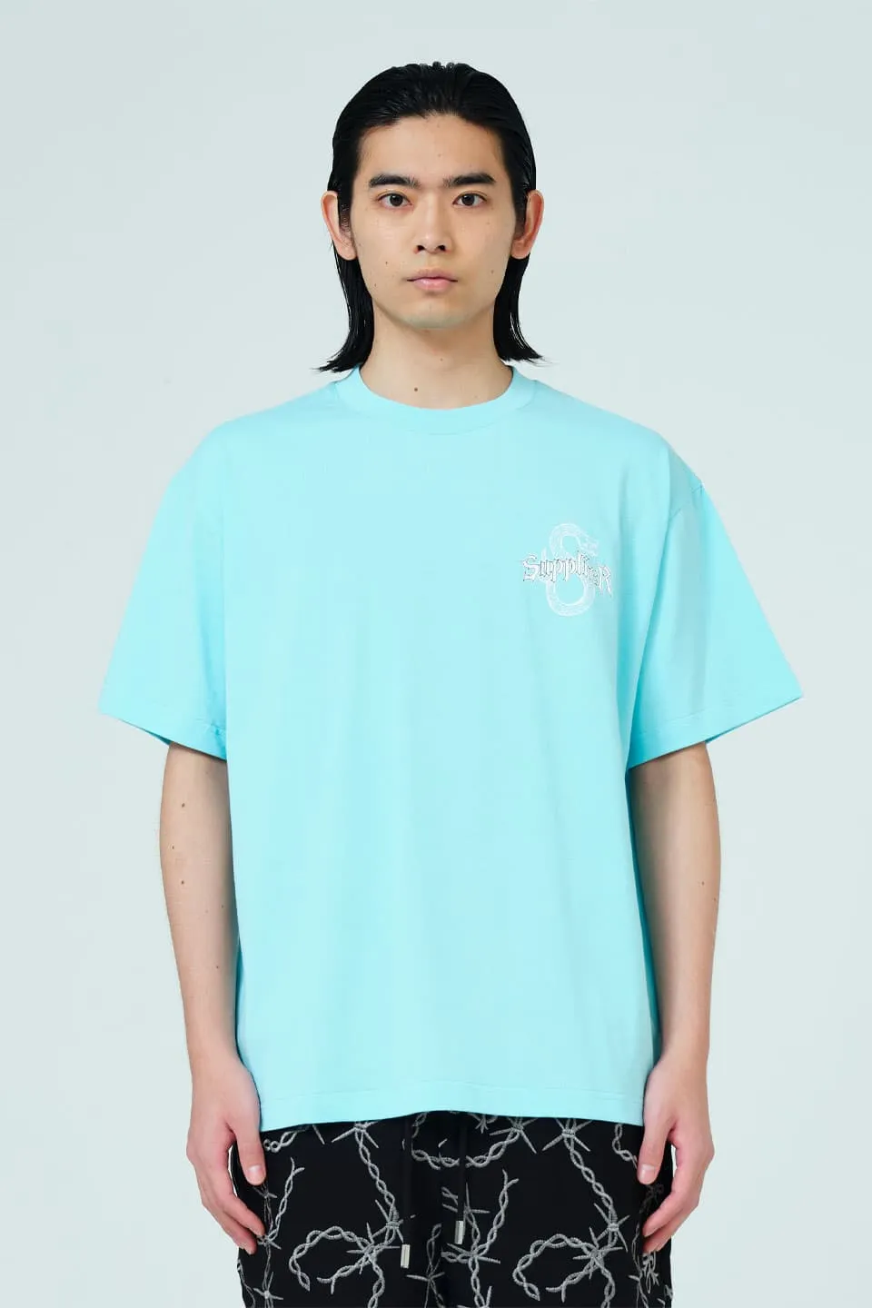 Supplier : Snake Logo Tee Blue sold by Stone & Co. product image thumbnail 3