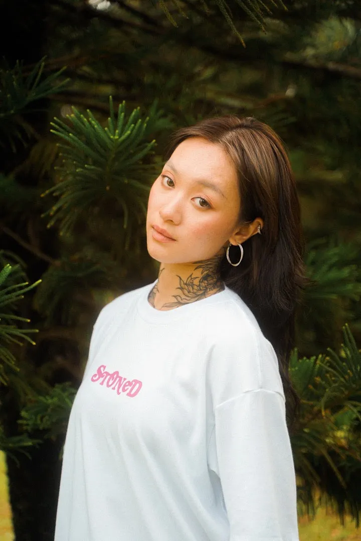 Stoned Dream : Gem Tee White sold by Stone & Co. product image thumbnail 3