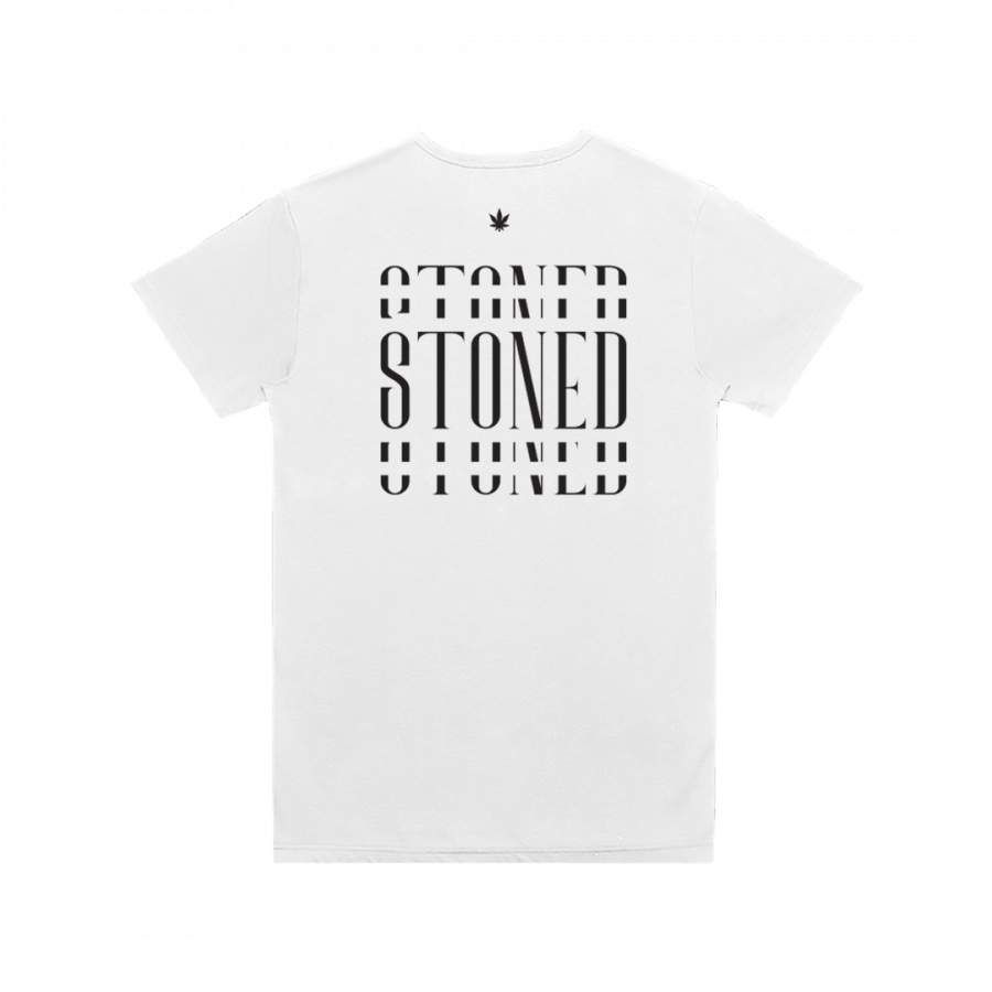 STONED FOCUS T-SHIRT OVERSIZED WHITE sold by Stone & Co.