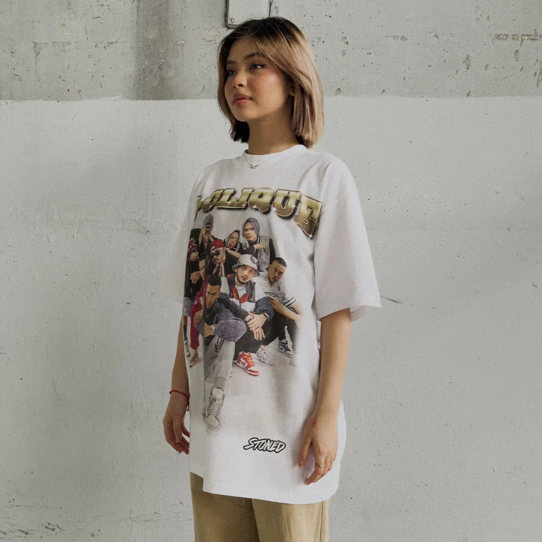 Stoned : K-Clique Tee White sold by Stone & Co. product image thumbnail 4