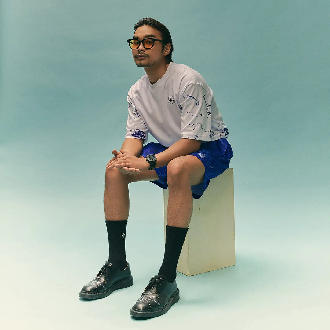 Stoned Blessed : Marble Tee White sold by Stone & Co. product image thumbnail 3