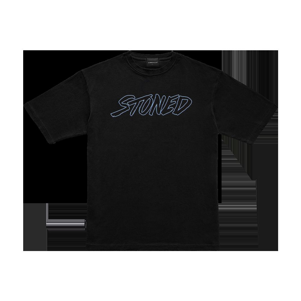 Stoned 420 : Genetic Tee Black sold by Stone & Co.