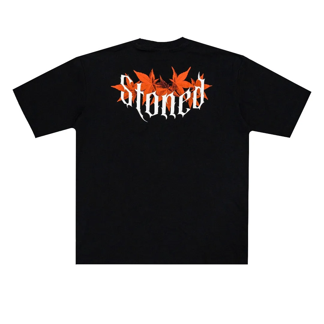 Stoned Retro : Intense Maple Tee Black sold by Stone & Co. product image thumbnail 2