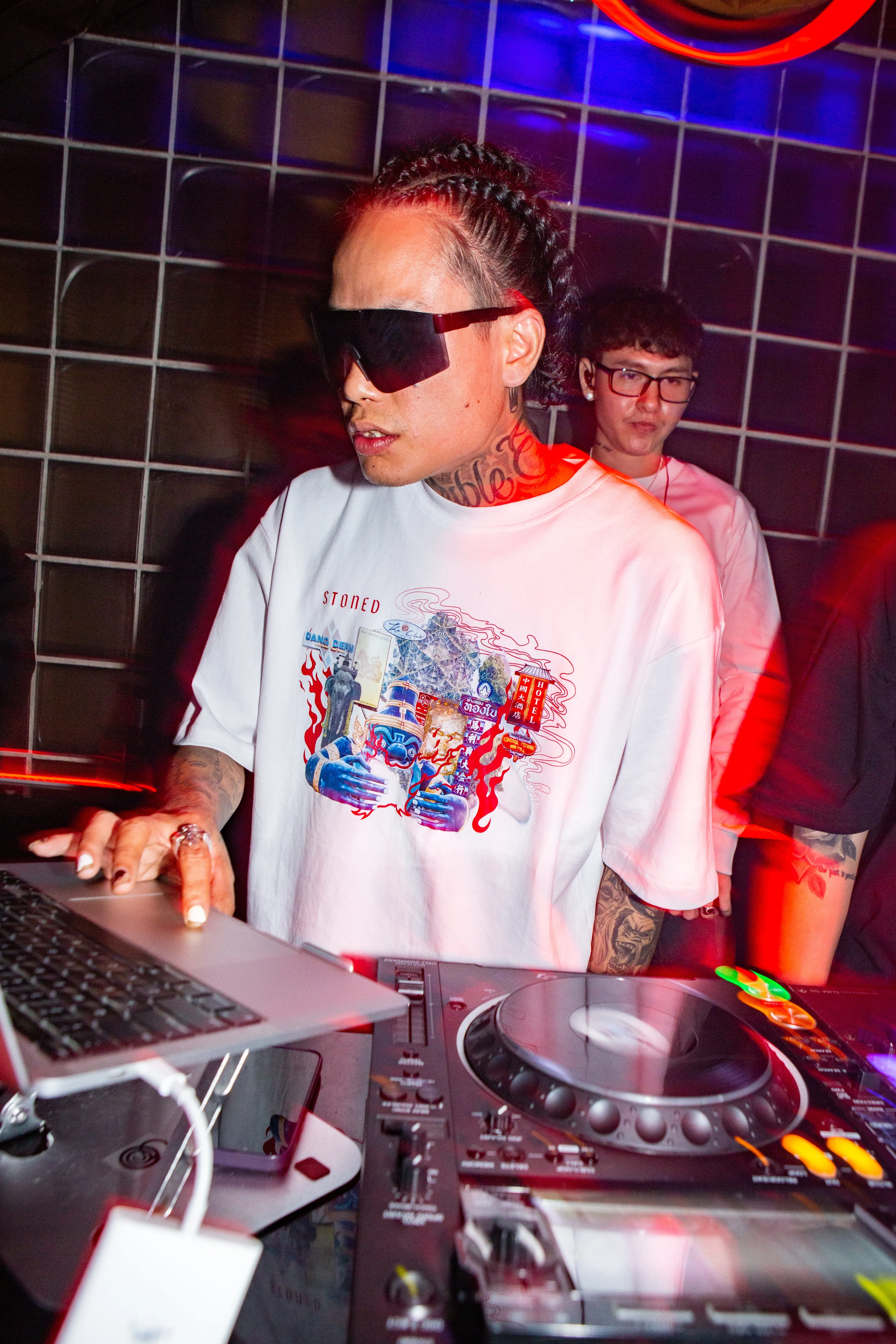 Stoned Journey : Statue Tee White sold by Stone & Co. product image thumbnail 3