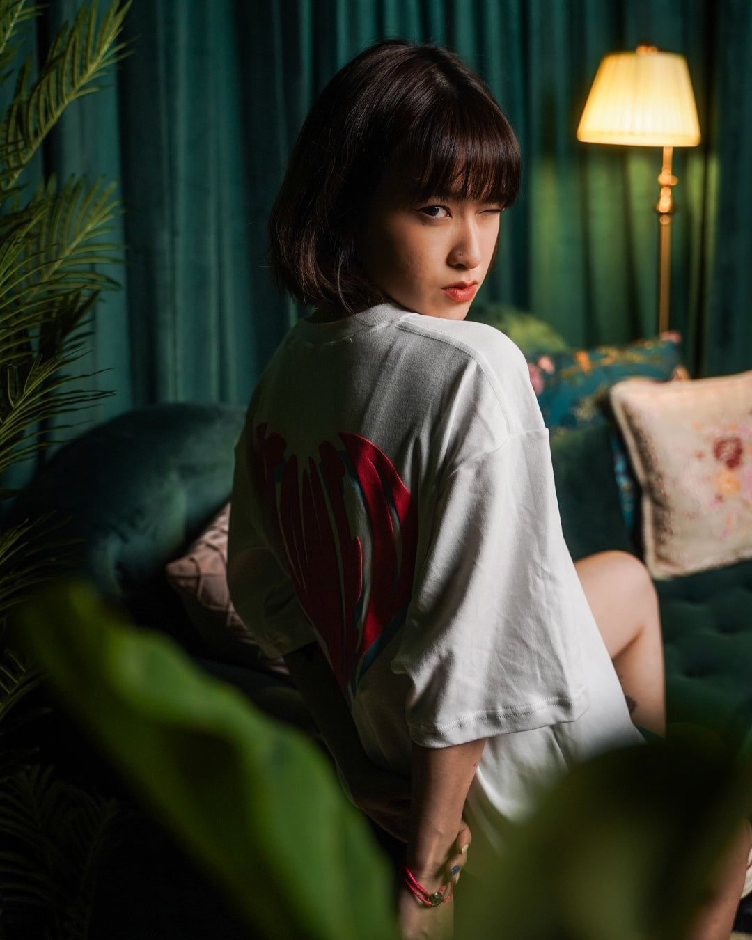 Love Stoned : Lovesick Tee White sold by Stone & Co. product image thumbnail 4